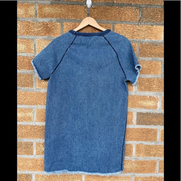 RAG & BONE Denim T-Shirt Dress small - Picture 11 of 11